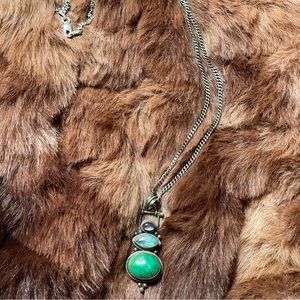 Tri-stone necklace